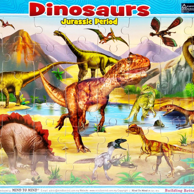 Fun With Puzzles: Dinosaurs Jurassic Period