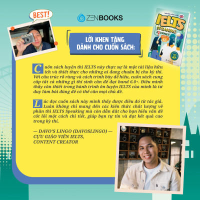 Sách - IELTS Speaking Journey: Lộ Trình Tự Học IELTS Speaking Từ Cơ Bản Đến Band 6.0