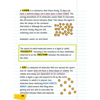 Sách Everything you need to ace Chemistry, Sổ tay hóa học bản tiếng anh, Tổng hợp kiến thức từ lớp 8 đến lớp 12 - bìa cứng, in màu
