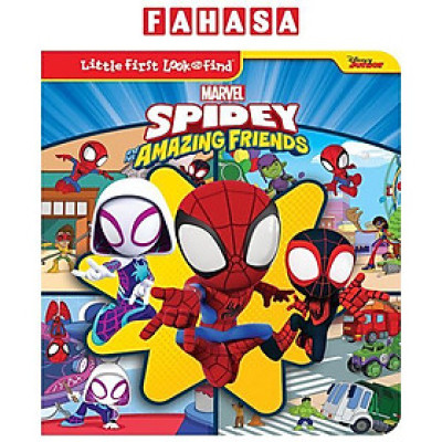 Sách ngoại văn: Little First Look And Find - Spidey & His Amazing Friends