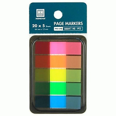 Giấy Phân Trang Hồng Hà 5 Màu HS-PT2 6664