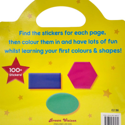 Early Learning Colours And Shapes - Sticker Activity