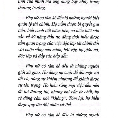 Sách - Tâm Kế Phụ Nữ