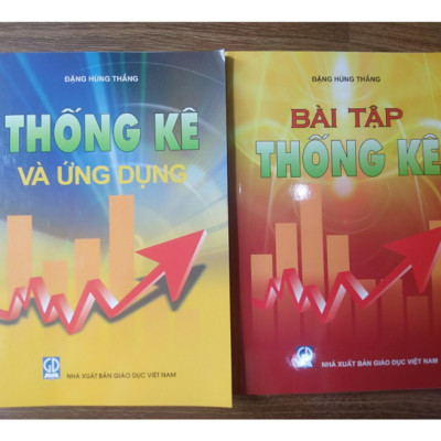Sách - Combo Thống Kê Và Ứng Dụng + Bài tập thông kê Giáo trình dùng cho các trường Đại học và Cao đẳng (DN)