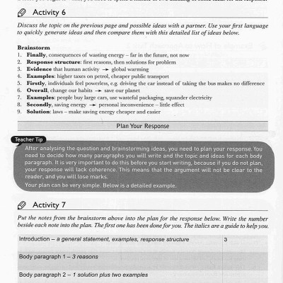 Lessons For IELTS - Advanced Writing