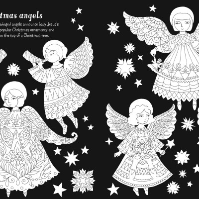 Christmas Patterns To Colour