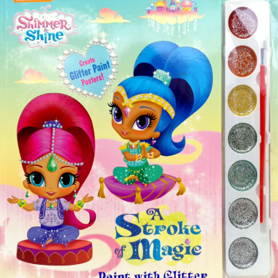 Shimmer & Shine Paint W/ Glitt