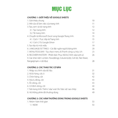 Combo 4 Sách Word - Excel - Powerpoint - Google Sheets Unica từ cơ bản đến nâng cao kèm video bài giảng