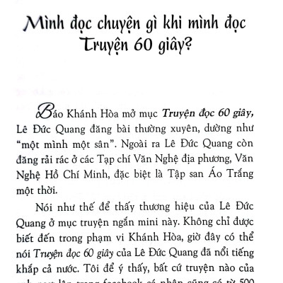 Một Phút Suy Ngẫm