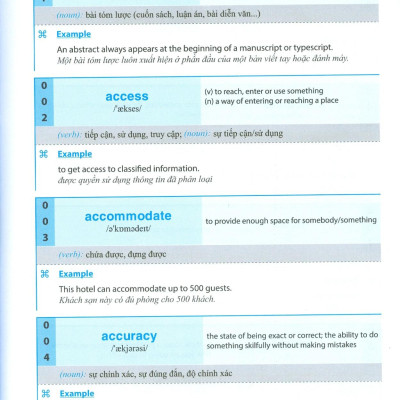 Vocabulary For Ielts - Từ Vựng Luyện Thi Ielts (Tái Bản 2020)
