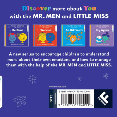 Truyện đọc thiếu nhi  tiếng Anh: Mr. Men and Little Miss Discover You — MR. MEN LITTLE MISS: BE KIND