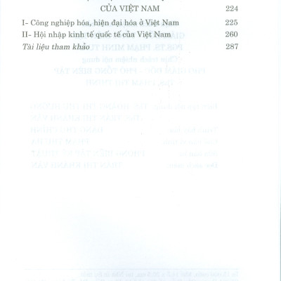 Combo 4 cuốn Giáo Trình Dành Cho Bậc Đại Học Hệ Không Chuyên Lý Luận Chính Trị: Giáo Trình Kinh Tế Chính Trị Mác – Lênin + Giáo Trình Lịch Sử Đảng Cộng Sản Việt Nam + Giáo Trình Chủ Nghĩa Xã Hội Khoa Học + Giáo Trình Tư Tưởng Hồ Chí Minh