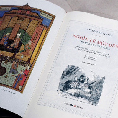 (Ấn Bản Bìa Cứng) Nghìn Lẻ Một Đêm - Antoine Galland - Phan Quang dịch