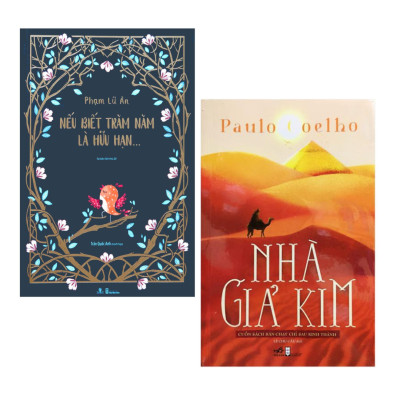 Combo 2 Cuốn : Nếu Biết Trăm Năm Là Hữu Hạn + Nhà Giả Kim ( Truyện Ngắn / Tiểu thuyết )