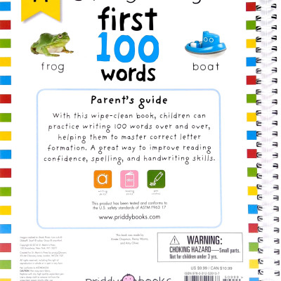 Wipe Clean: First 100 Words