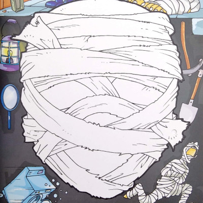 Costume Party Pop Out Masks