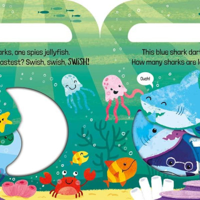 Five Blue Sharks (Count And Carry With Me!)