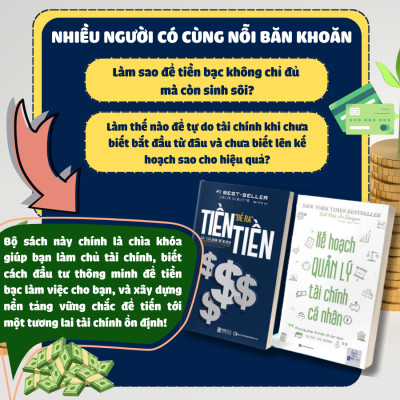 Sách Tiền Đẻ Ra Tiền và Kế Hoạch Quản Lý Tài Chính Cá Nhân  Phương Pháp 9 Bước Để Đặt Được Tự Do Tài Chính