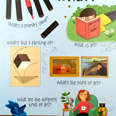 Usborne Lift-the-Flap Questions and Answers about Art