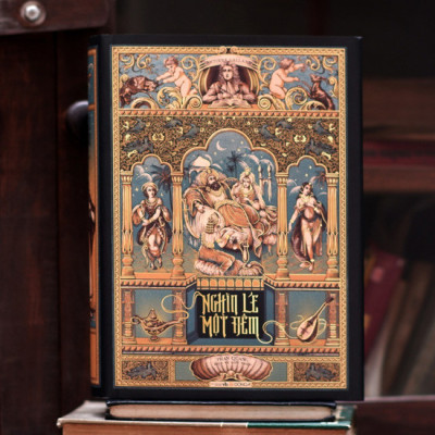 (Ấn Bản Bìa Cứng) Nghìn Lẻ Một Đêm - Antoine Galland - Phan Quang dịch