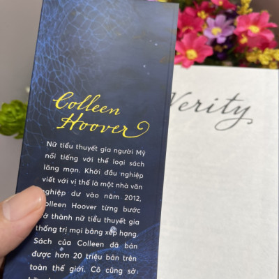(NewYork Times Best-selling) VERITY - Bí Mật Bị Chôn Vùi - Colleen Hoover – 1980Books