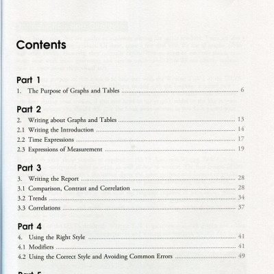 Visuals - Writing About Graphs, Tables And Diagrams