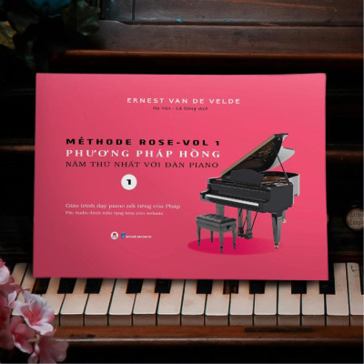 Sách - Phương Pháp Hồng Năm Thứ Nhất Với Đàn Piano  - Huy Hoàng