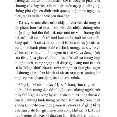 Một Cuộc Chạy Trốn - Tuyển tập truyện ngắn Nga - Tác giả Constantin Staniukovic; Thúy Toàn tuyển dịch