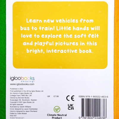 Touch, Feel, Learn And Play: My First Things That Go