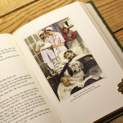 Sách - Ấn bản giới hạn Con Bim trắng tai đen - Bìa da microfiber - Đông A