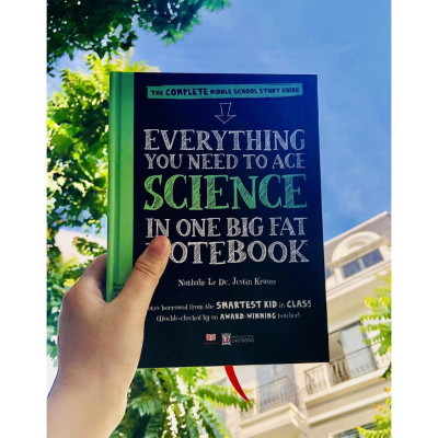 Sách Everything You Need To Ace Science, Sổ Tay Khoa Học bản tiếng anh ( Lớp 4 - Lớp 9 )