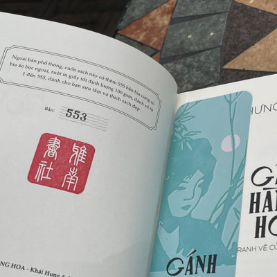 [Bìa cứng giới hạn S555 Việt Nam danh tác] – GÁNH HÀNG HOA (tiểu thuyết) – Khái Hưng, Nhất Linh – Nhã Nam