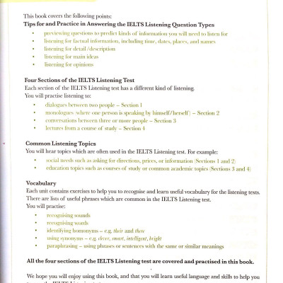 Lessons For IELTS - Listening (Tái Bản 2018)