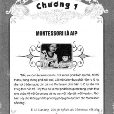 Phương Pháp Giáo Dục Montessori - Phương Pháp Giáo Dục Tối Ưu Dành Cho Trẻ 0 - 6 Tuổi