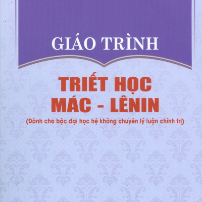 Combo 4 cuốn Giáo Trình Dành Cho Bậc Đại Học Hệ Không Chuyên Lý Luận Chính Trị: Giáo Trình Triết Học Mác – Lênin + Giáo Trình Kinh Tế Chính Trị Mác – Lênin + Giáo Trình Chủ Nghĩa Xã Hội Khoa Học + Giáo Trình Tư Tưởng Hồ Chí Minh - Bộ mới năm 2021