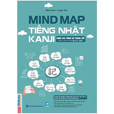 Mind Map Kanji Tiếng Nhật - Dành Cho Trình Độ Trung Cấp (MC) - Bản Quyền