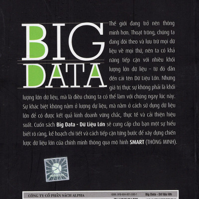 Dữ Liệu Lớn - Big Data ( Tặng Bookmark Sáng Tạo )