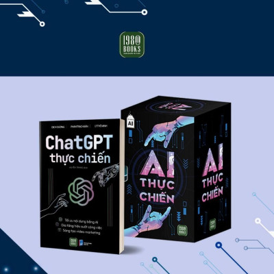 BOXSET AI Thực Chiến (Combo 6 cuốn sách hot về AI)