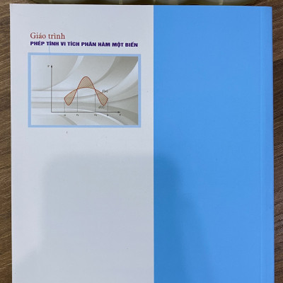 Sách - Giáo Trình Phép Tính Vi Tích Phân Hàm Một Biến