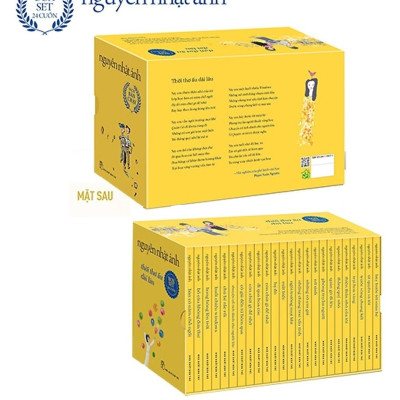 BOXSET NGUYỄN NHẬT ÁNH 24 CUỐN - THỜI THƠ ẤU DÀI LÂU - VÀNG ẤM ÁP