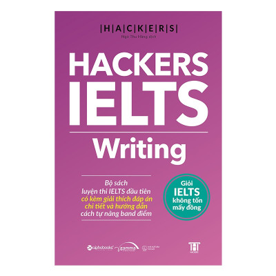 Combo Trọn Bộ 4 Cuốn Hackers IELTS ( Listening + Reading + Speaking + Writing ) tặng kèm bookmark Sáng Tạo