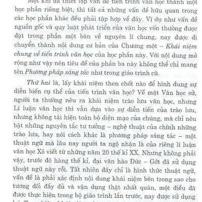 Lí Luận Văn Học - Tập 3 - Tiến Trình Văn Học (Tái bản năm 2020)