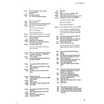 Cambridge English Movers 1 for Revised Exam from 2018 Ans Booklet