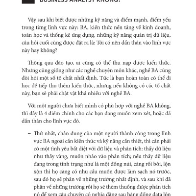 Làm Chủ Business Analytics - Phân Tích Dữ Liệu Để Đi Đến Quyết Định Thông Minh