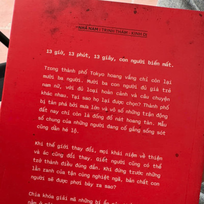 NGHỊCH LÝ 13 - Higashino Keigo - Lam Bình dịch - Nhã Nam