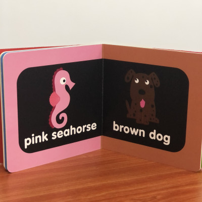 Sách tiếng anh cho bé học màu sắc - My First Colours