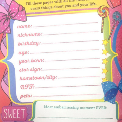 Jojo Siwa Be You Journal