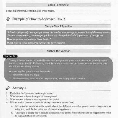 Lessons For IELTS - Advanced Writing