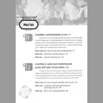 Phương Pháp Giáo Dục Montessori - Phương Pháp Giáo Dục Tối Ưu Dành Cho Trẻ 0 - 6 Tuổi