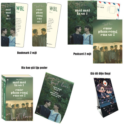 We Best Love - Mãi Mãi Là Số 1 & Cuộc Phản Công Của Số 2 [Tặng Kèm Bookmark + Postcard + Bìa Bao Giả Lập Poster + Giá Đỡ Điện Thoại]